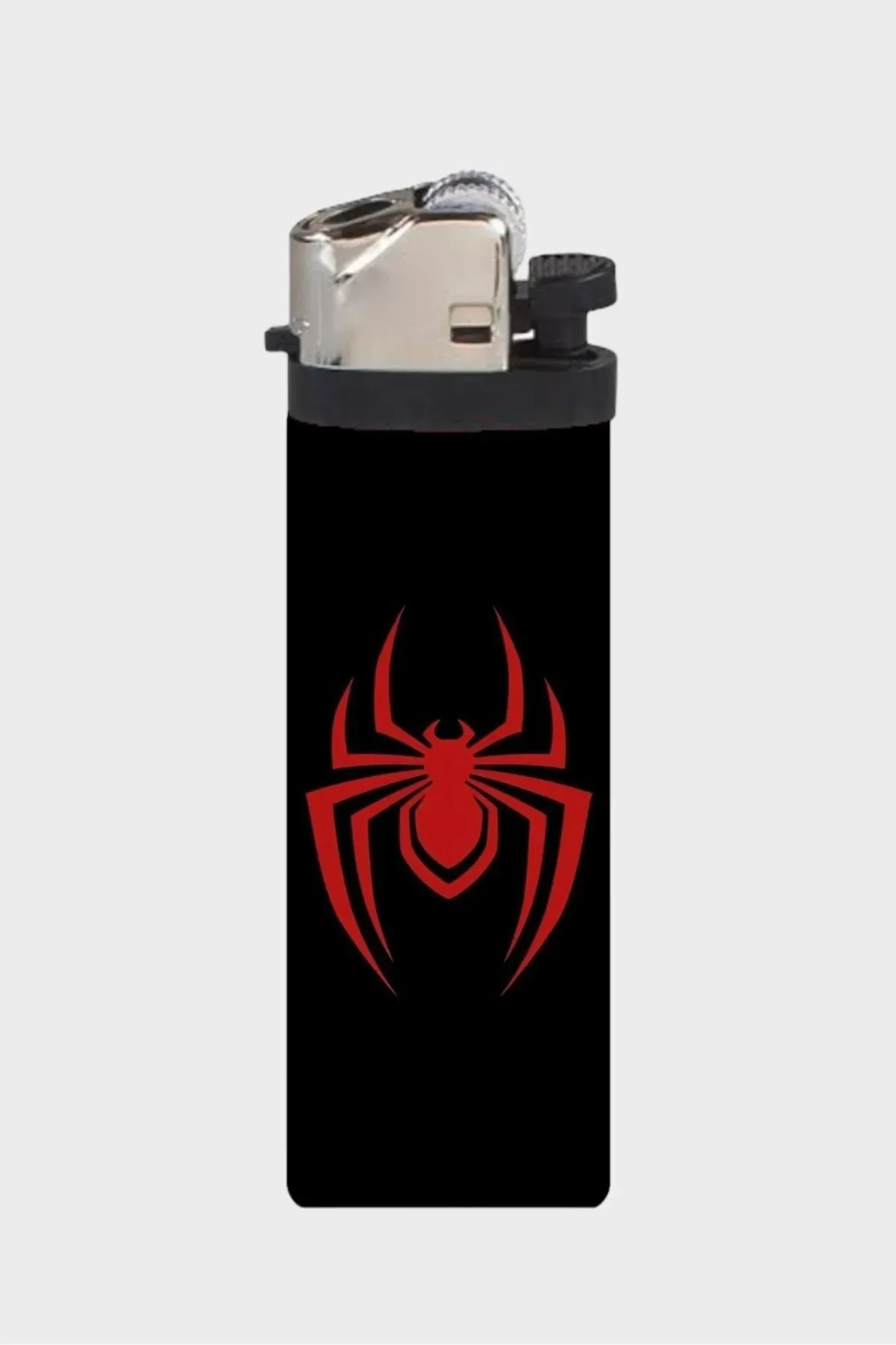 Siyah Spider Full Kaplamalı Çakmak