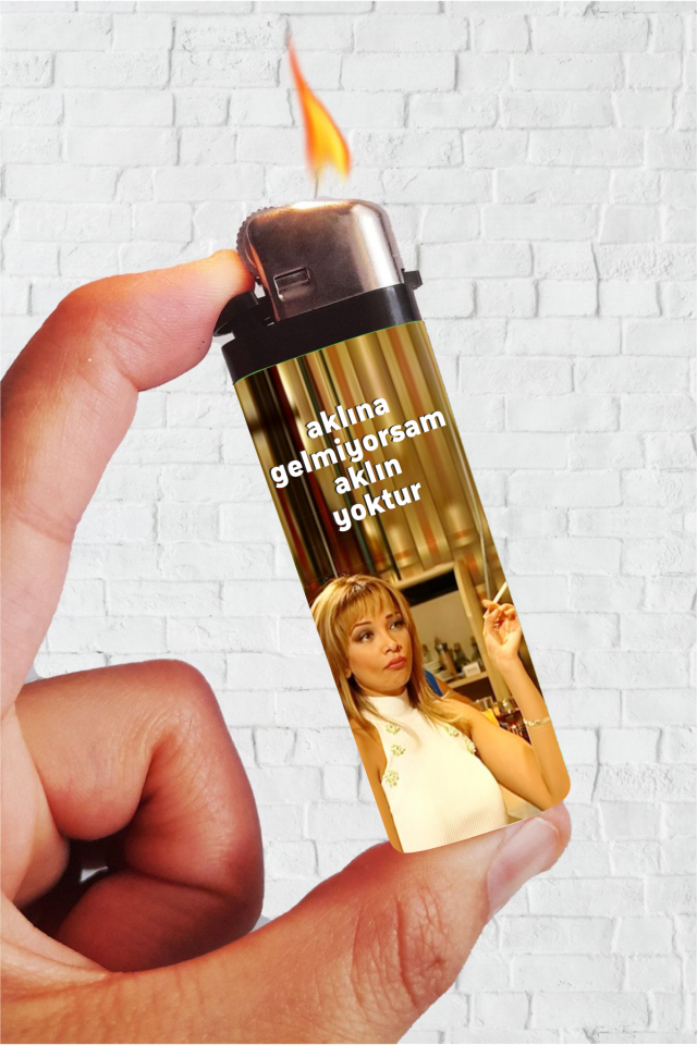 Selin Aklına Gelmiyorsam Aklın Yoktur Full Kaplamalı Çakmak