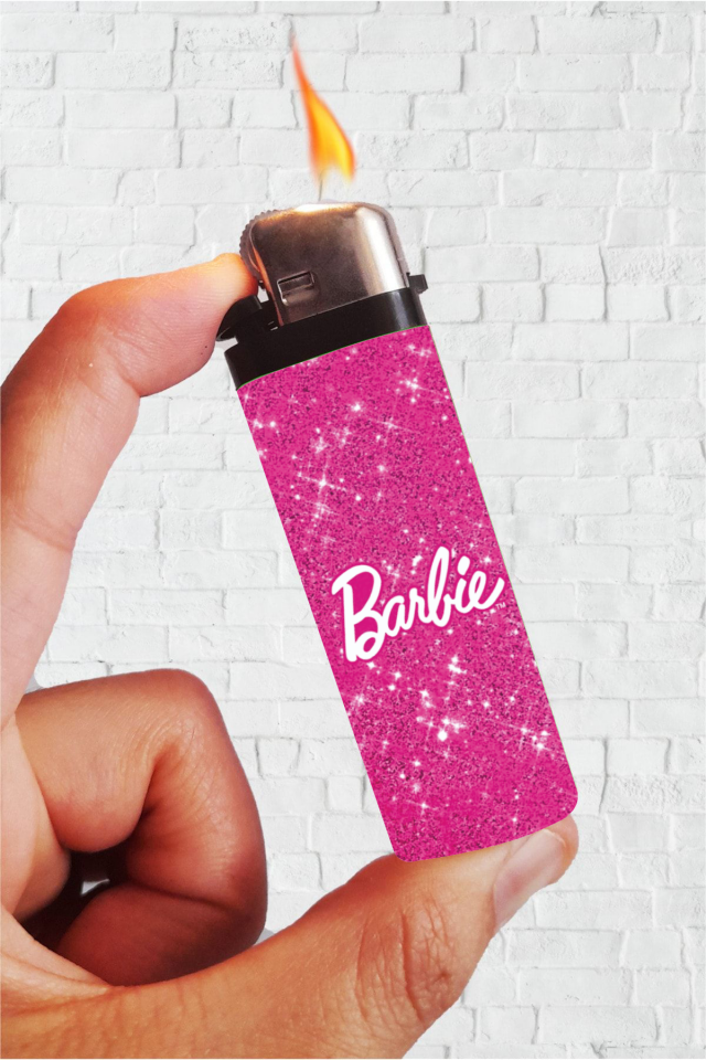 Barbie Simli Full Kaplamalı Çakmak