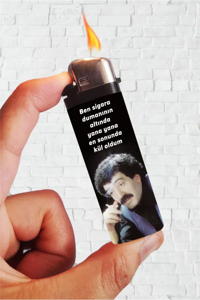 Yana Yana Kül Oldum Müslüm Baba Full Kaplamalı Çakmak