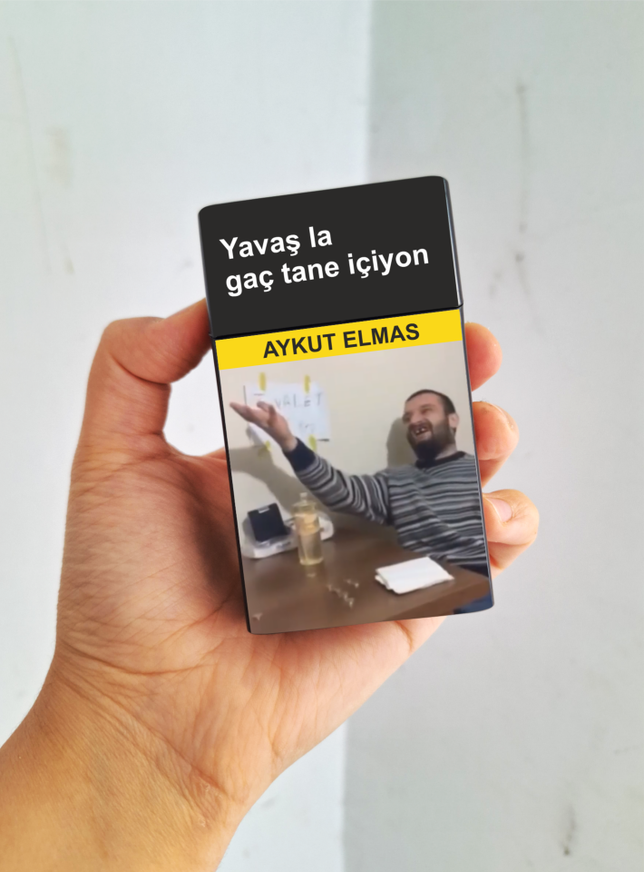 Sigara Tabakası - Yavaş La Gaç Tane İçiyon Aykut Elmas