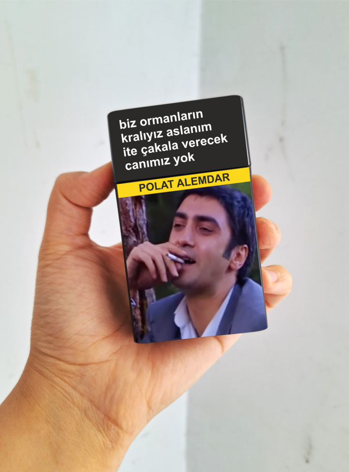 Sigara Tabakası -  Biz Ormanların Kralıyız Aslanım Polat Alemdar