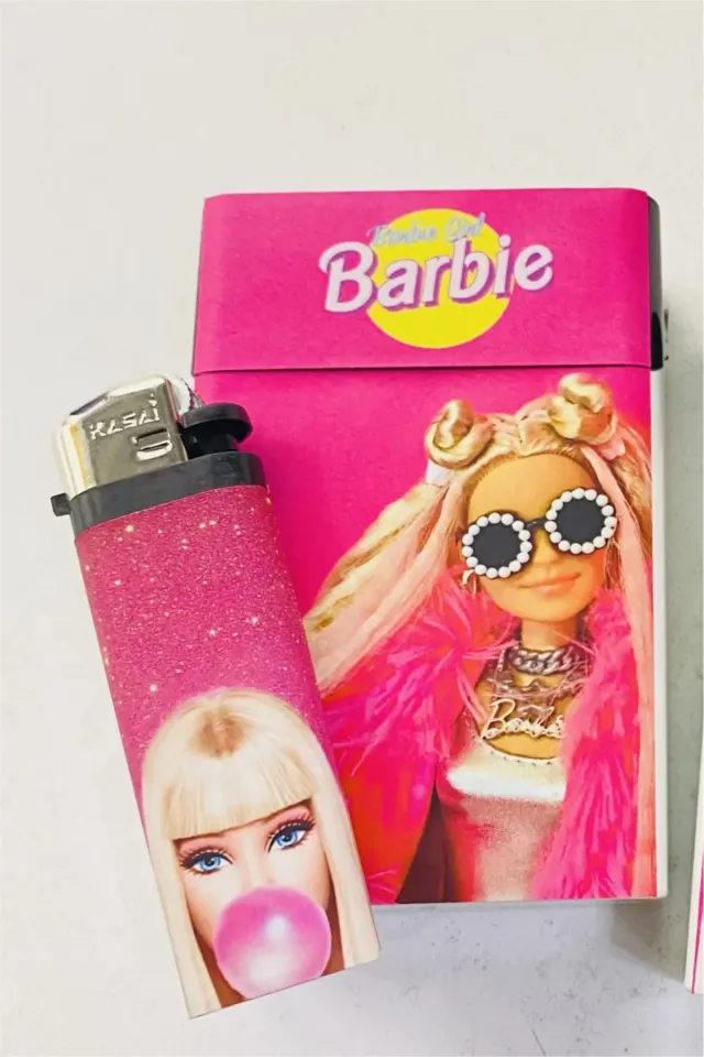 2'li Sigara Tabakası ve Çakmak  -  Aşko Kuşko Barbie Seti