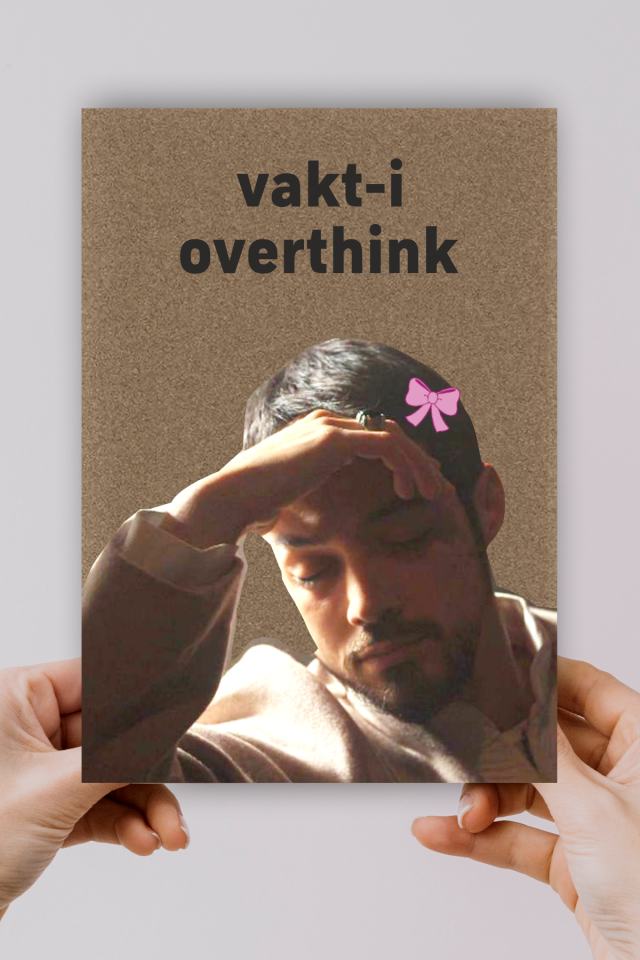 A5 Vakt-i Overthink Cüneyd Efendi Baskılı Defter