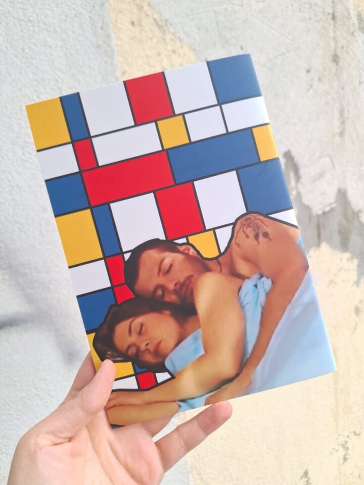 A5 Leyla'da Dershaneye Gidiyor Çift Yön Baskılı Defter