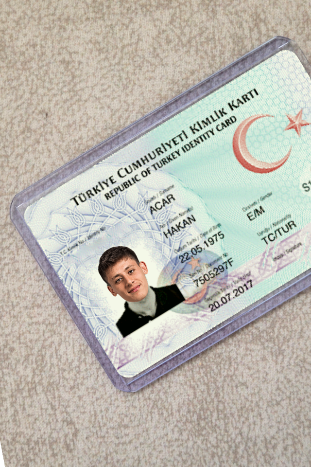 Arda Güler Şeffaf Kimlik Kılıfı - Ehliyet, Nufüs Cüzdanı, Okul Kartı, Akbil Kılıfı