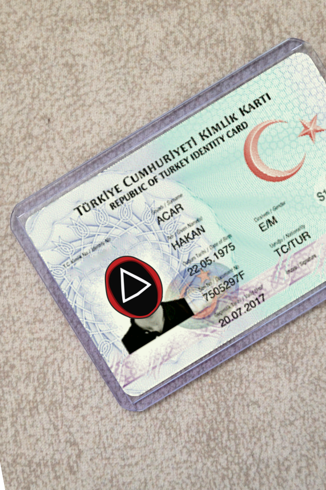Squid Game Kafa Kimlik Kılıfı - Ehliyet, Nufüs Cüzdanı, Okul Kartı, Akbil Kılıfı