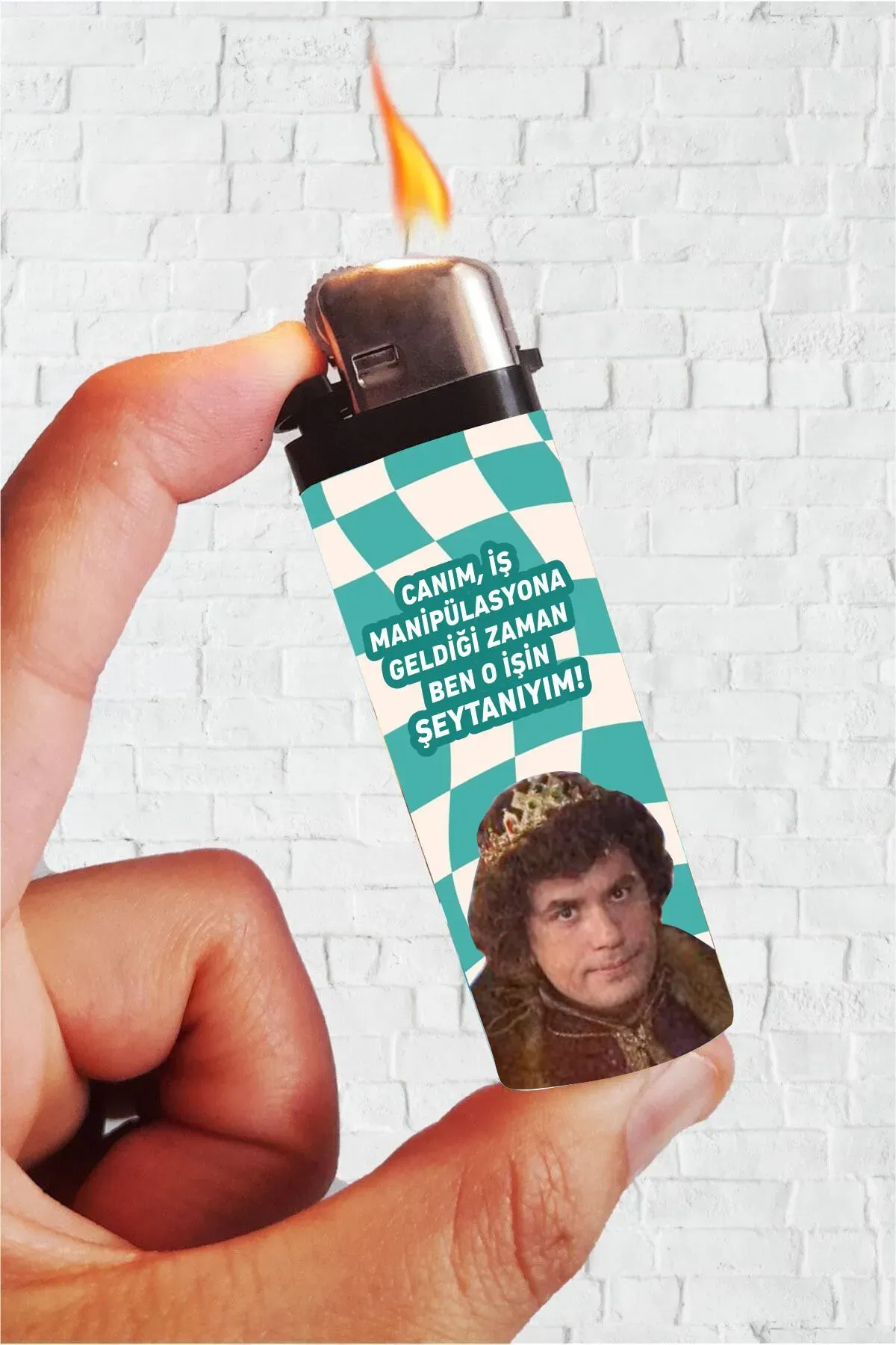 Ben O İşin Şeytanıyım Prince Full Kaplamalı Çakmak