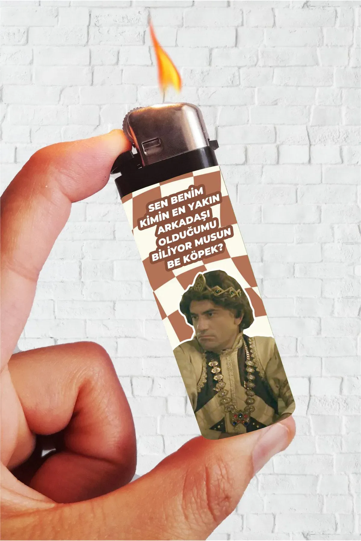 Kimin En Yakın Arkadaşı Olduğumu Biliyor Musun Prince Full Kaplamalı Çakmak