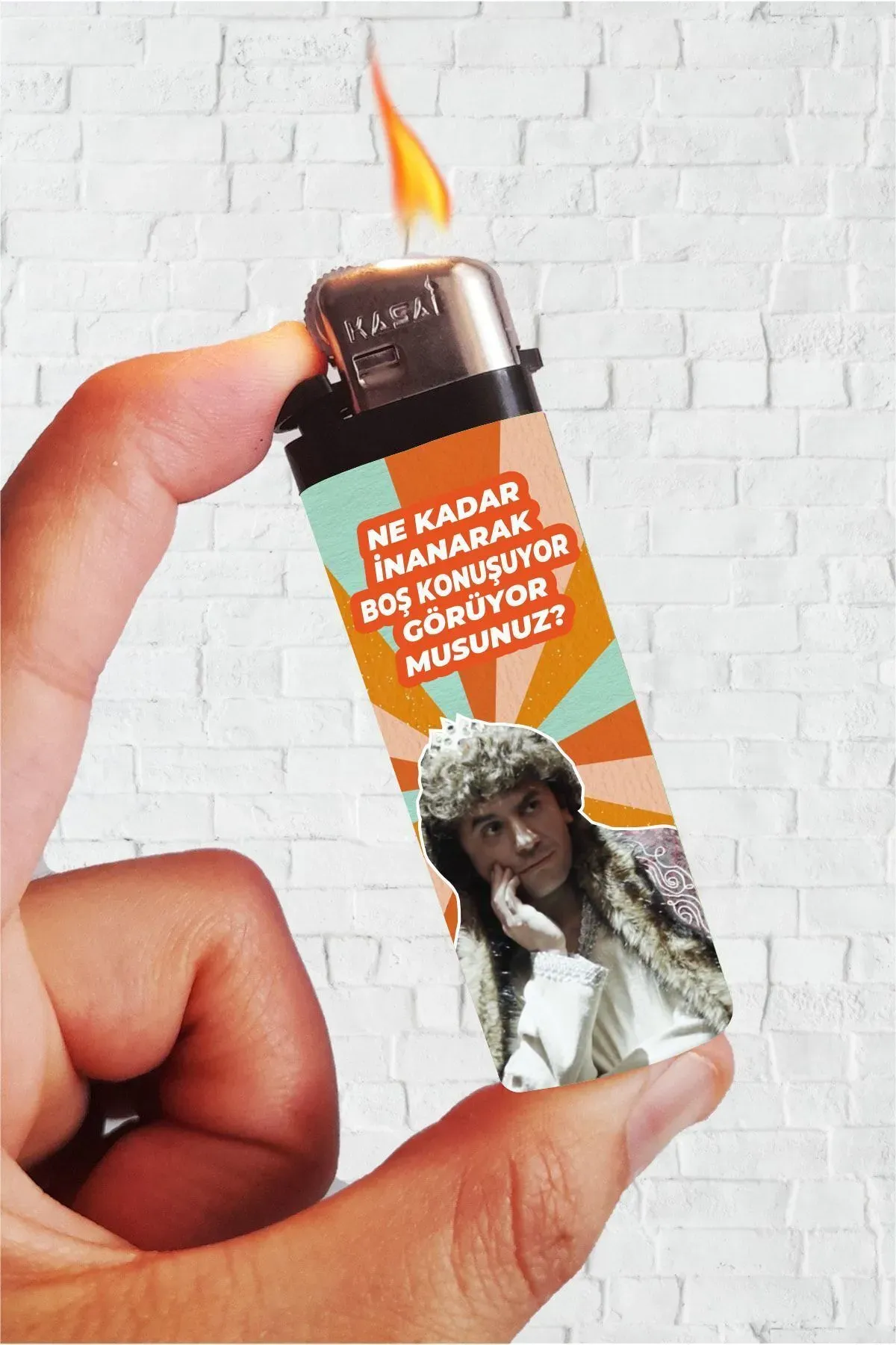 Ne Kadar İnanarak Boş Konuşuyor Prince Full Kaplamalı Çakmak